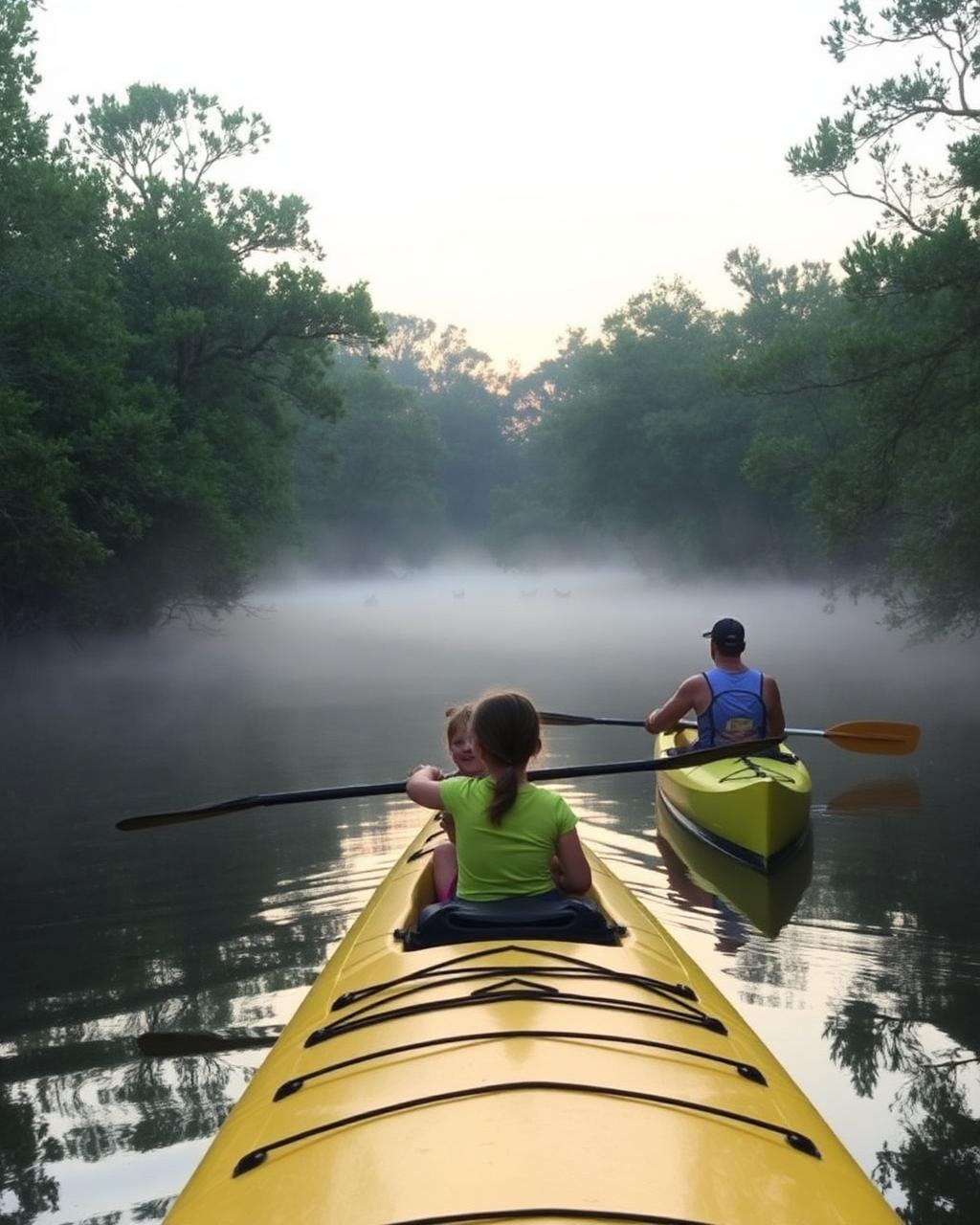 Paddles, Springs & Visitors